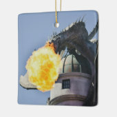 火吹き竜の像 セラミックオーナメント (左)