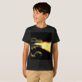 火吹き竜 Tシャツ (正面フル)