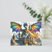 火吹き龍はがき ポストカード (スタンド正面)