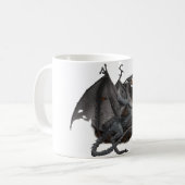 火呼吸のドラゴン コーヒーマグカップ (正面左)