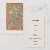 火呼吸の南西砂漠のドラゴン 名刺 (正面/裏面)