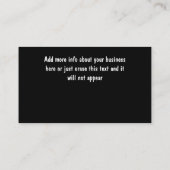 火器の名刺 名刺 (裏面)