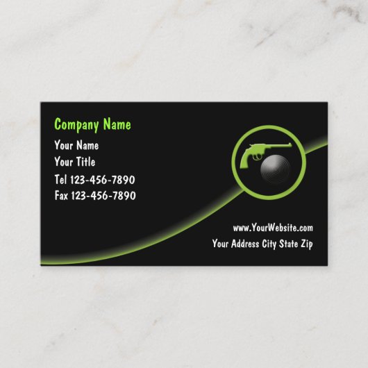 火器の名刺 名刺 (正面)