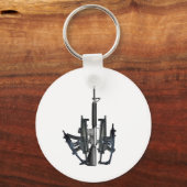 火器中指 キーホルダー (正面)