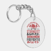 火妻の神が最強の女性を見つけた キーホルダー (正面左)