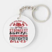 火妻の神が最強の女性を見つけた キーホルダー (裏面)