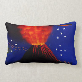火山および星の噴火 ランバークッション