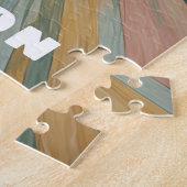 火山のセレナーデパーソナライズされたー ジグソーパズル (側面)