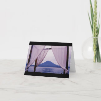 火山のノートカード カード