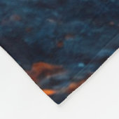 火山のモトクロスライダー フリースブランケット (角)