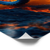 火山のモトクロスライダー ポスター (コーナー)