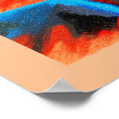 火山の中 ポスター (角)