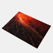 火山の噴火 ドアマット (アングル)