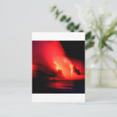 火山の火と氷コナハワイ ポストカード (スタンド正面)