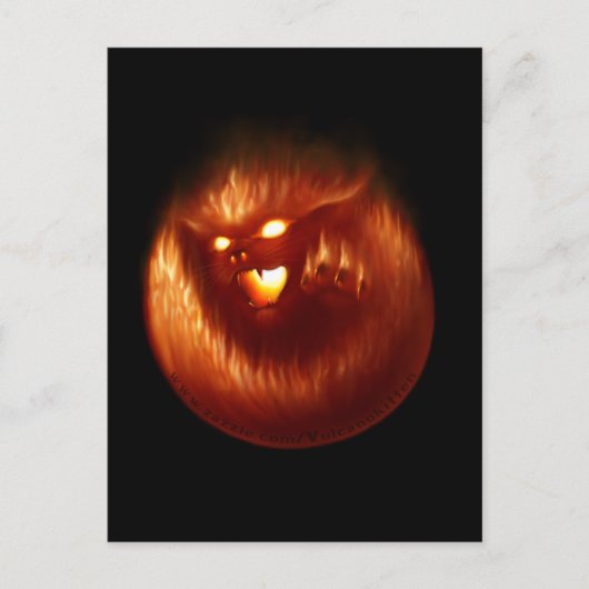 火山はがき ポストカード (正面)