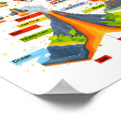 火山をテーマにした衣装アイディア子供へ地質学者ボルク ポスター (角)