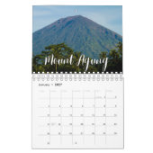 火山コレクションウォールカレンダー カレンダー (1月 2027)