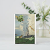 火山チリン – ポストカード (スタンド正面)