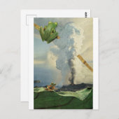 火山チリン – ポストカード (正面/裏面)