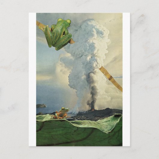 火山チリン – ポストカード (正面)