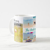 火山ナトルパークハワイオーキッド4フォトトリップ コーヒーマグカップ (正面左)