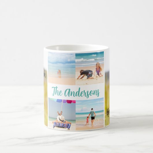 火山ナトルパークハワイオーキッド4フォトトリップ コーヒーマグカップ (中央)