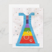 火山バイアル招待状 招待状 (正面/裏面)