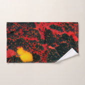 火山パターンバスルーム用タオルセット バスタオルセット (ハンドタオル)