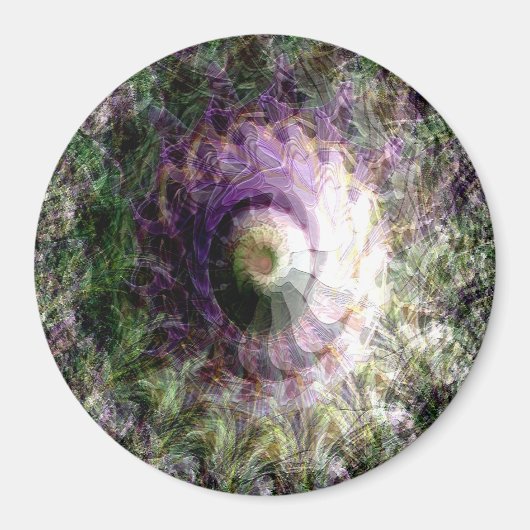 火山ビュー…... マグネット (正面)