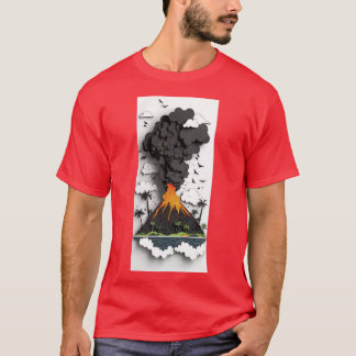 火山ブーム Tシャツ