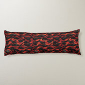 火山マグマ火山パターン ボディピロー (裏面)