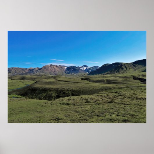 火山丘 ポスター (正面)