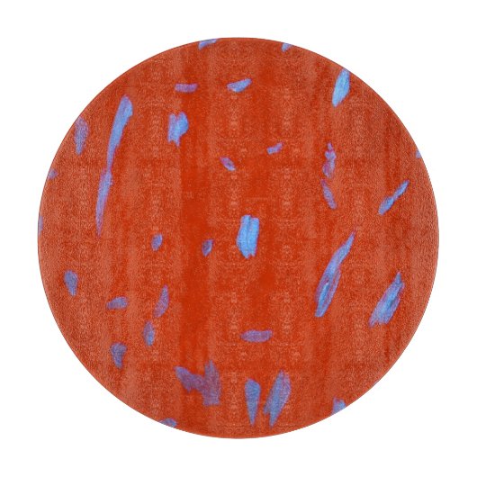 火山中で カッティングボード (正面)