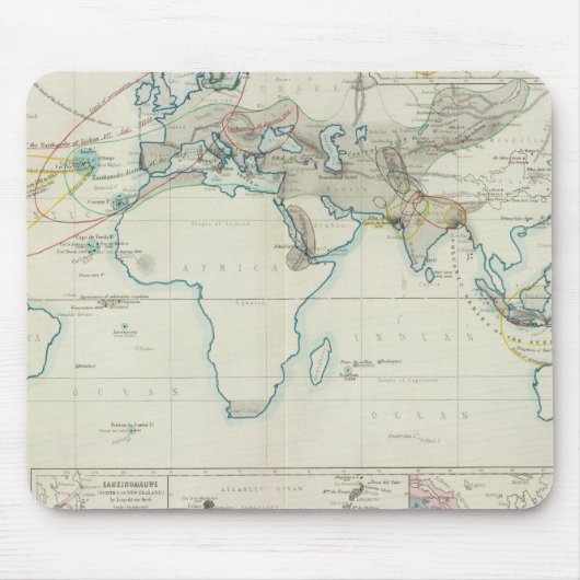 火山作用 マウスパッド (正面)