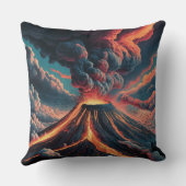 火山噴火 クッション (裏面)