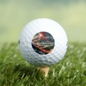 火山噴火 ゴルフボール (インサイチュ 木)