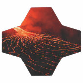 火山噴火 サッカーボール (フラット)