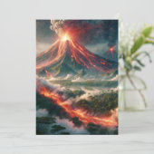 火山噴火 シーズンカード (スタンド正面)