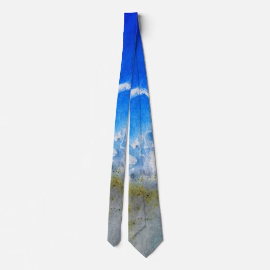 火山噴火 ネクタイ (裏面)