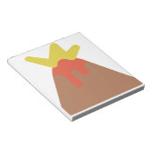 火山噴火 ノートパッド (アングル)