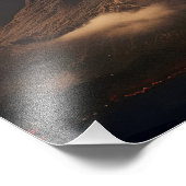 火山噴火 フォトプリント            (角)