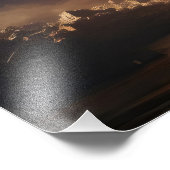 火山噴火 フォトプリント            (角)