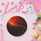 火山噴火 ペーパープレート (パーティー)