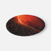 火山噴火 ペーパープレート (アングル)