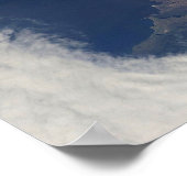 火山噴火 ポスター (角)