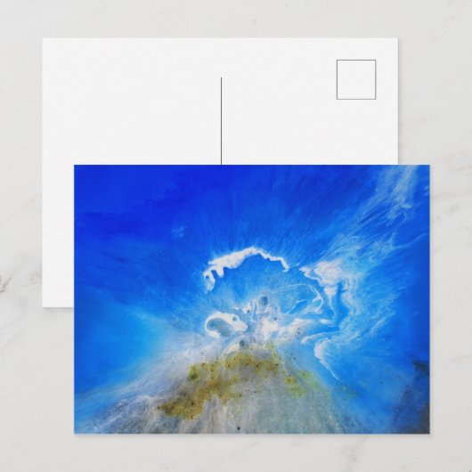 火山噴火 ポストカード (正面/裏面)