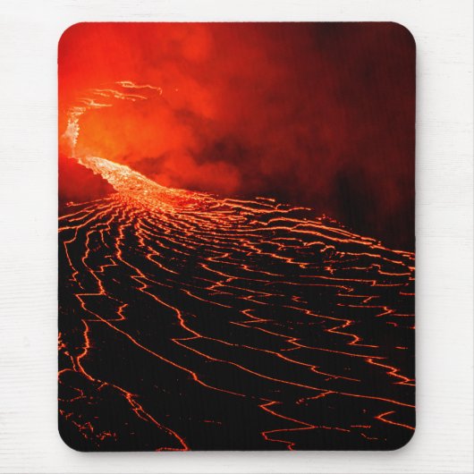火山噴火 マウスパッド (正面)