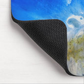 火山噴火 マウスパッド (コーナー)