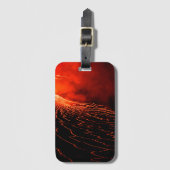 火山噴火 ラゲッジタグ (正面縦)