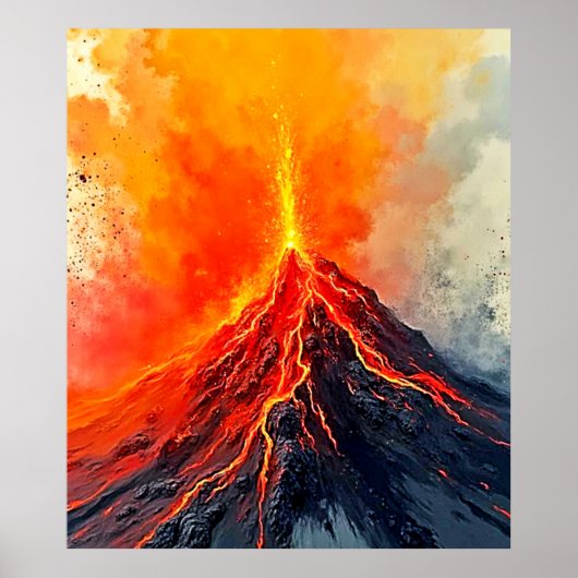 火山噴火:原始の力 ポスター (正面)